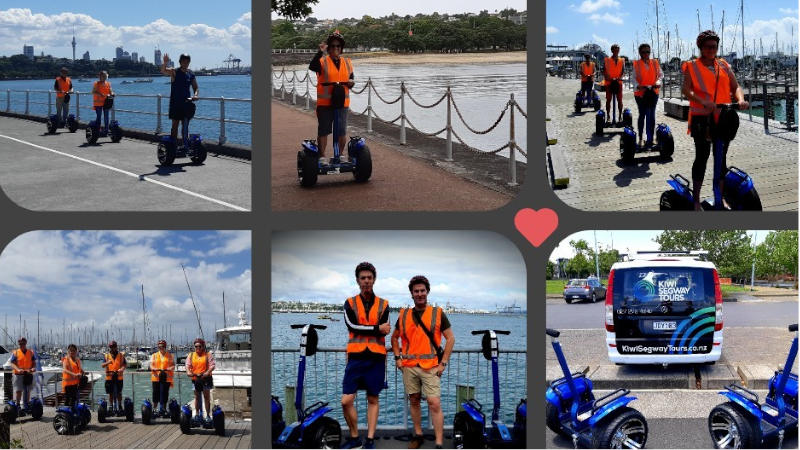 Enjoy the thrill of gliding on one of our eco-friendly Segways as you take in Auckland’s most famous waterfront views!